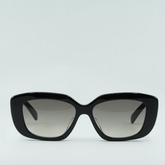 ? NEW CELINE CL40216U 01F TRIOMPHE  SHINY BLACK BROWN GRADIENT SUNGLASSES main image 5